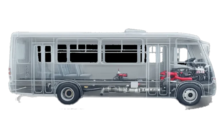 Foton CHASIS ARAÑA FQR DIESEL 